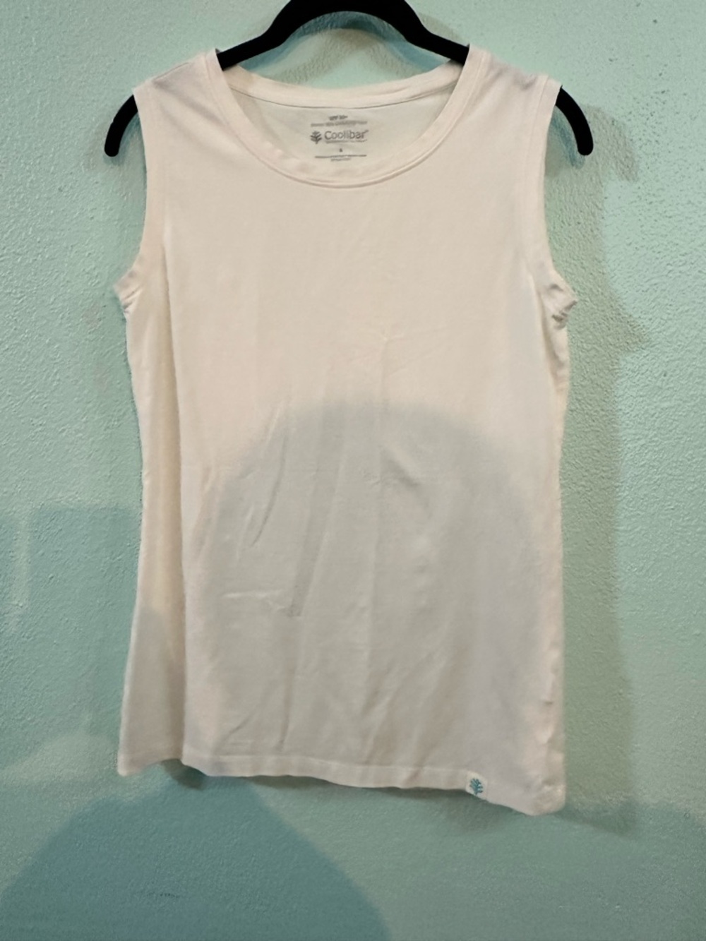 Coolibar White UPF 50+ Tank Top Women’s Size S Sun Protection